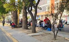 Continúan bloqueos viales de trabajadores de la Sección 22 del SNTE en la ciudad de Oaxaca