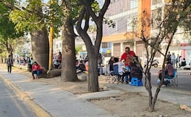 Continúan bloqueos viales de trabajadores de la Sección 22 del SNTE en la ciudad de Oaxaca