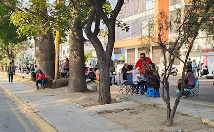 Continúan bloqueos viales de trabajadores de la Sección 22 del SNTE en la ciudad de Oaxaca