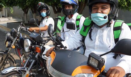 Repartidores emprenden cadena de ayuda para generar empleos en la cuarentena