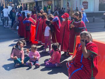 Desplazados triquis en CDMX plantean ruta para retorno a Oaxaca; parte de diálogo con AMLO