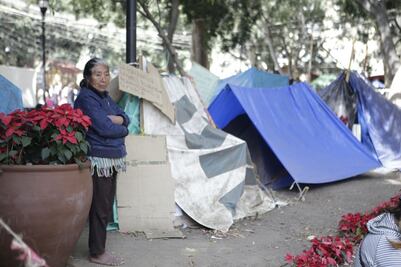 “Pasaremos la Navidad, sin nada”: desplazados de Zaachila