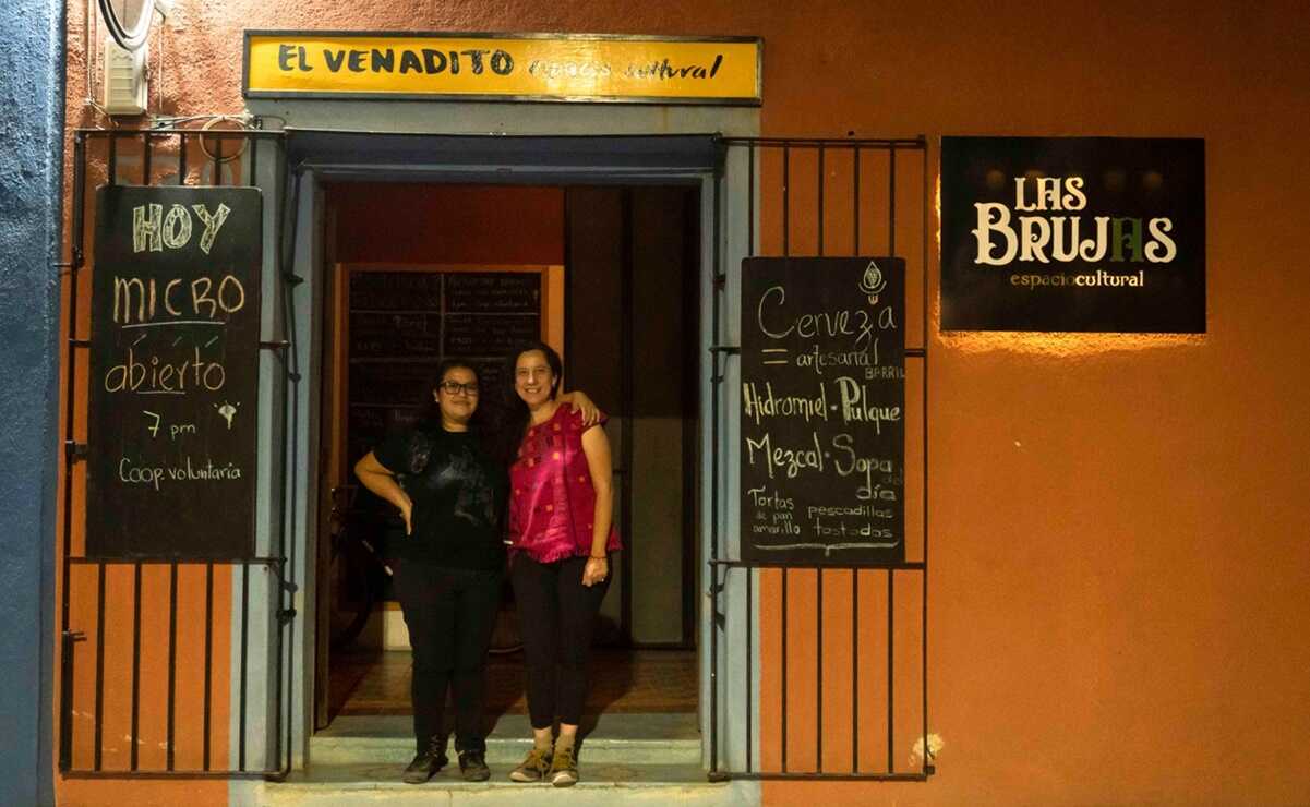 Las Brujas, nace en Oaxaca un espacio seguro para compartir y sanar. Foto: