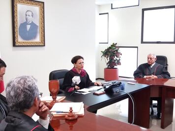 Asume Villanueva Abraján presidencia interina del Tribunal Superior de Justicia de Oaxaca