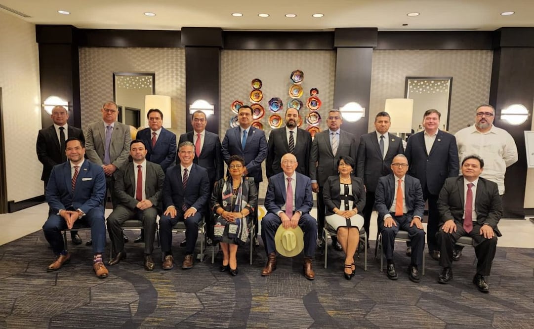 Participa Oaxaca en cumbre binacional de fiscales generales de México y Estados Unidos. Foto: Especial