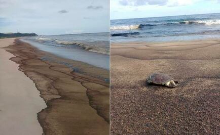 Reportan nuevo derrame de petróleo en playas de Oaxaca