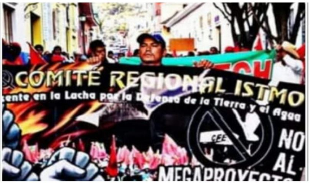 A un año de su muerte, Sección 22 exige justicia por asesinato de defensor de la tierra en el Istmo