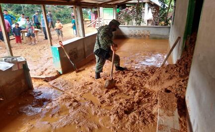 Activa Sedena Plan DN-III ante afectaciones por lluvias en la Cuenca