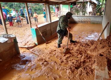 Activa Sedena Plan DN-III ante afectaciones por lluvias en la Cuenca