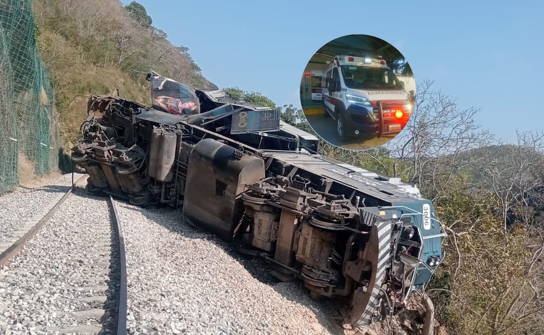 La Secretaría de Marina informó que 13 personas murieron por el descarrilamiento del Tren Interoceánico. Fotos: Especiales