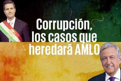Corrupción, los casos que heredará AMLO