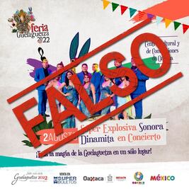 “Engañan” a comité de la Guelaguetza 2022; Sonora Dinamita confirma que no tocará en Oaxaca