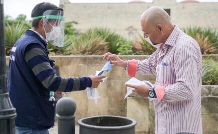 Realizan brigada de promoción de medidas de prevención de Covid-19