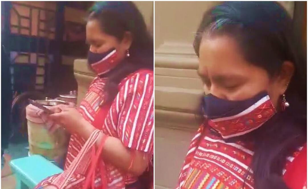 “Policía de CDMX me prometió una disculpa pública”, dice artesana triqui de Oaxaca tras discriminación. Foto: Captura