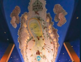 La Virgen de Guadalupe más grande del mundo está en Oaxaca: conoce la impresionante pintura