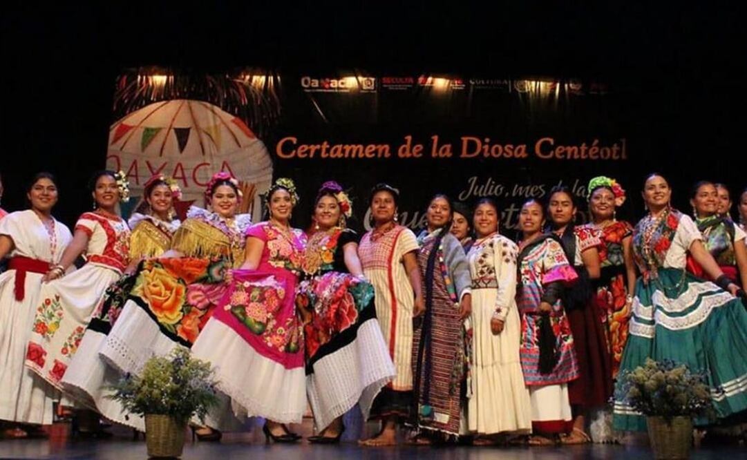 Convocan a mujeres indígenas, afromexicanas y mestizas a ser la Diosa Centéotl 2023 en Oaxaca. Foto: Archivo