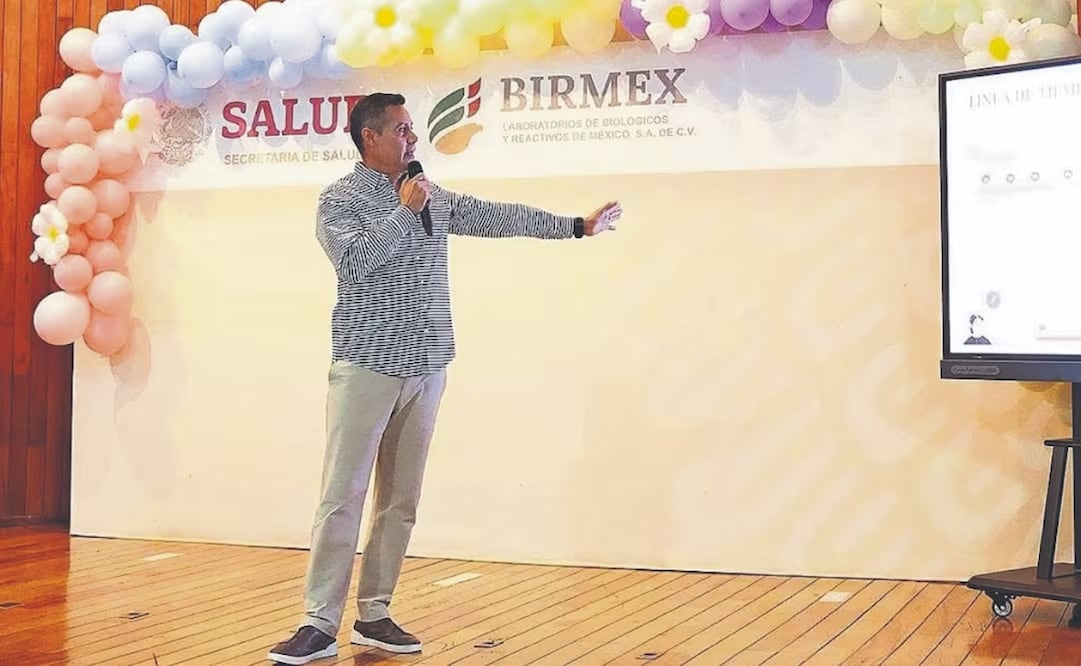 Carlos Ulloa, director general de Birmex. Foto: Especial