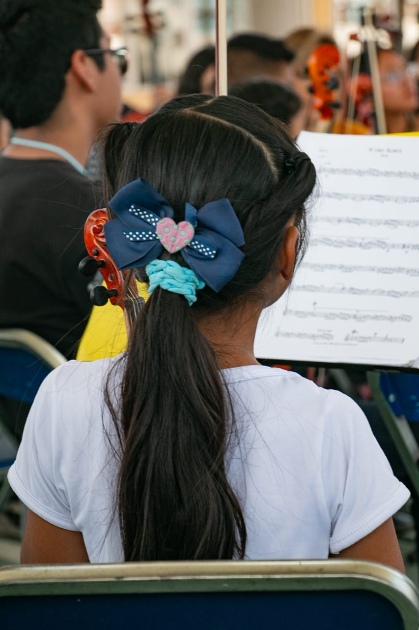 En Guelace se estudia la música desde la infancia