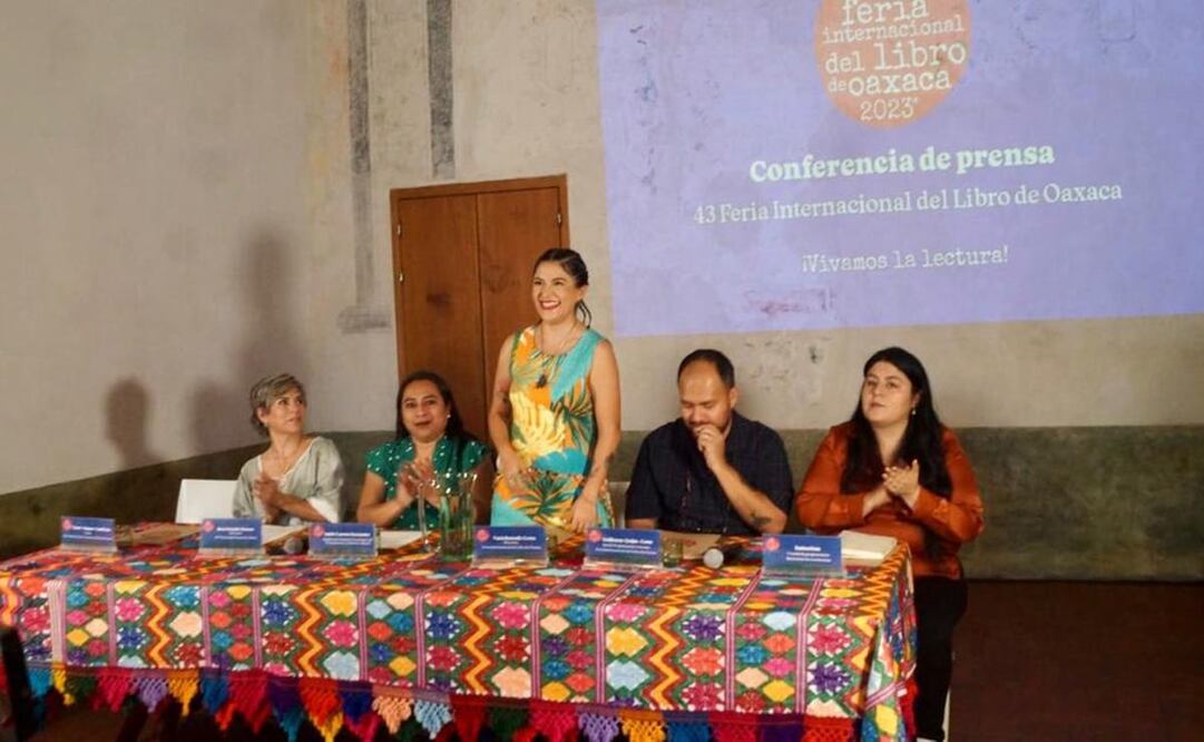 Con las lenguas indígenas como eje, anuncian regreso de la Feria Internacional del Libro de Oaxaca. Foto: Edwin Hernandez EL UNIVERSAL