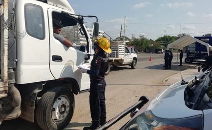 Ante riesgo por coronavirus, instalan filtros sanitarios en Juchitán