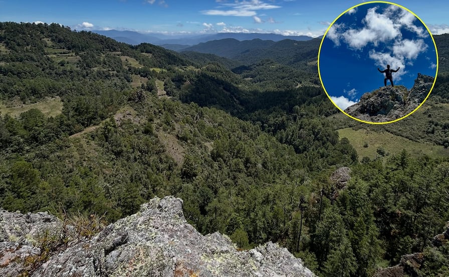 Piedra Larga, así es el mirador más imponente de Oaxaca en la Sierra de Juárez