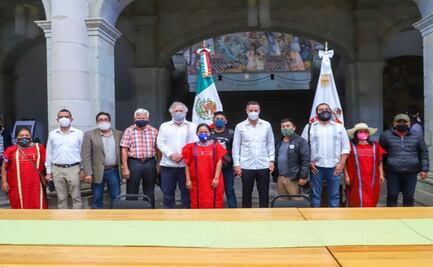 Encabezarán Encinas y Murat reunión en la CDMX con triquis desplazados de Tierra Blanca