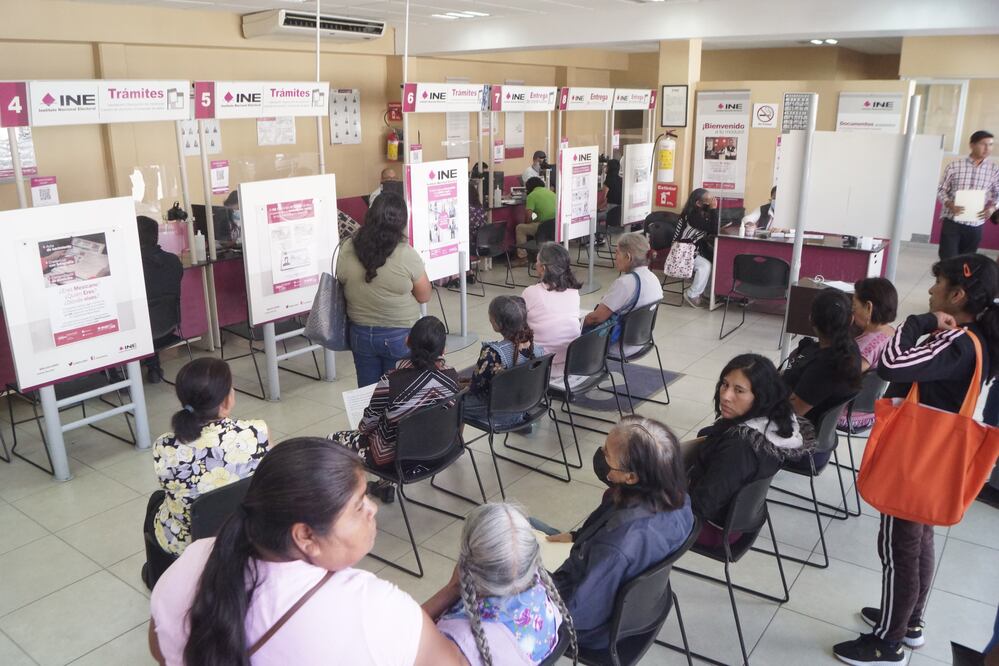 INE atenderá hasta el último minuto de hoy en Oaxaca, previo a elecciones presidenciales. Foto: Edwin Hernández