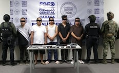 Detienen a otros 5 presuntos integrantes de redes criminales vinculadas a la Alianza de Sindicatos en Oaxaca