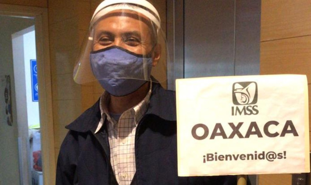¡Llegaron refuerzos a CDMX!: Personal del IMSS Oaxaca participa en Operación Chapultepec contra Covid-19
