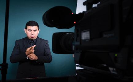 Conoce al primer oaxaqueño que interpreta en Lengua de Señas al Presidente