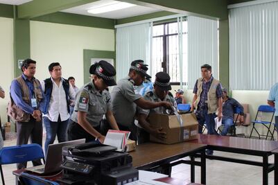 Pide DDHPO garantías para el debido proceso de 19 retenidos en Ocotepec