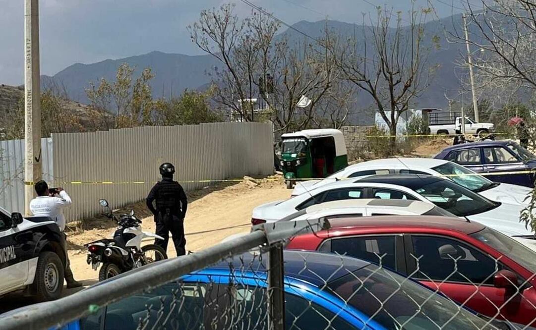 Tras detonaciones y un herido, suspenden clases en Cobao de San Antonio de la Cal, Oaxaca. Foto: Especial