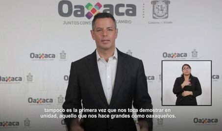 Anuncia Murat plan económico: darán bonos a personal médico que combate la pandemia