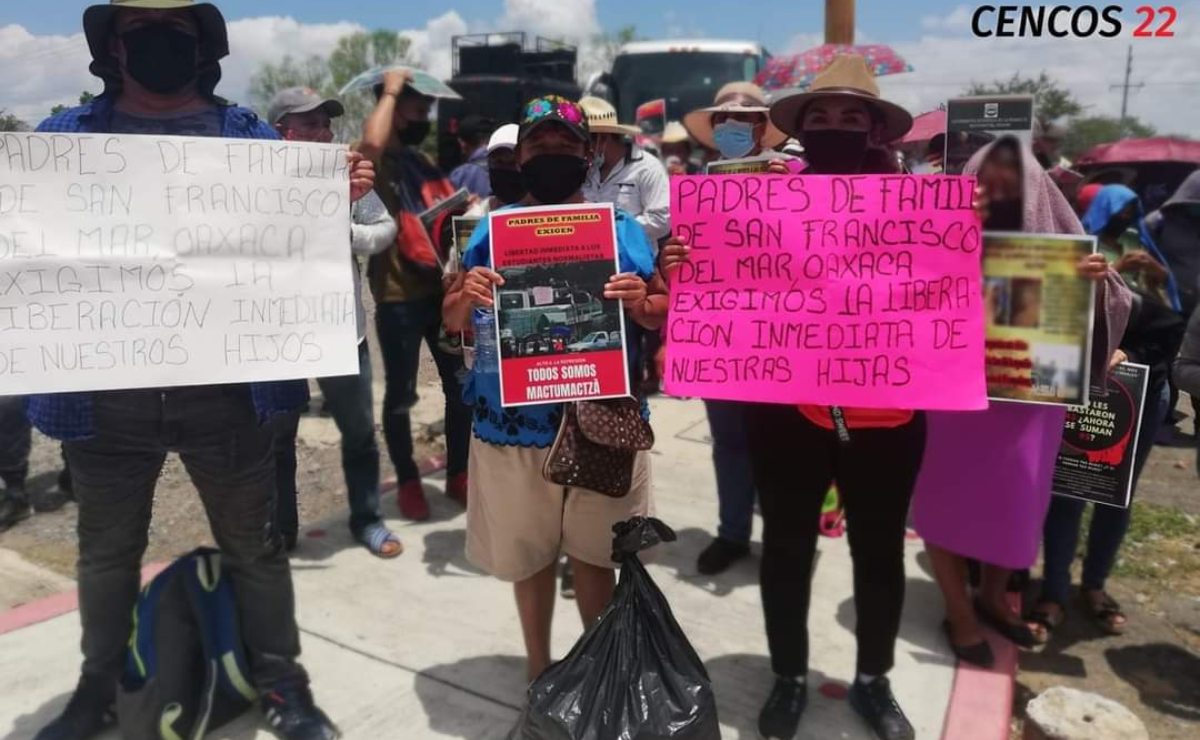 Cuatro jóvenes del Istmo de Oaxaca están entre los normalistas detenidos en Chiapas