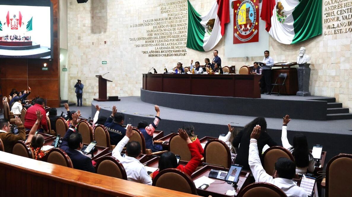 Aprueba Congreso de Oaxaca reforma de AMLO para que la Guardia Nacional pase a Sedena. Foto: Especial