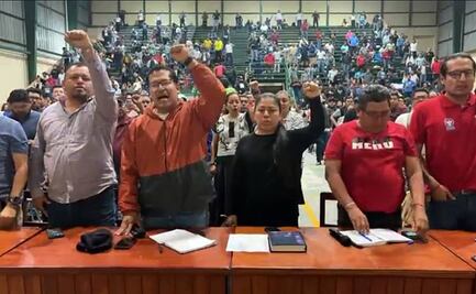 Sección 22 del SNTE reporta 15 profesores lesionados por la agresión que sufrieron ayer en Mitla