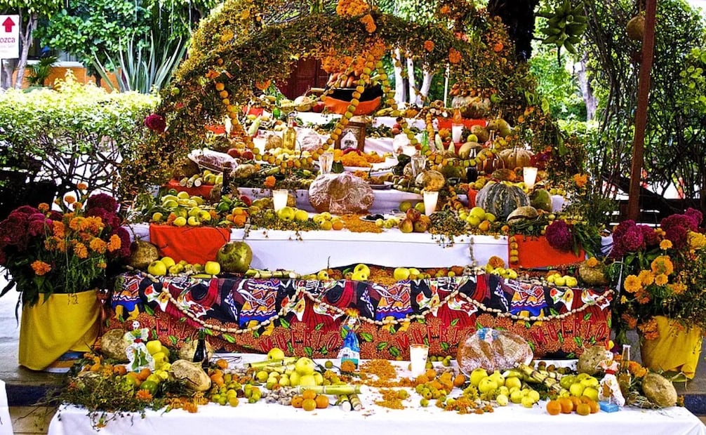 Las ofrendas que ponen Oaxaca por Día de Muertos son de las más tradicionales. Foto: Wikimedia Commons