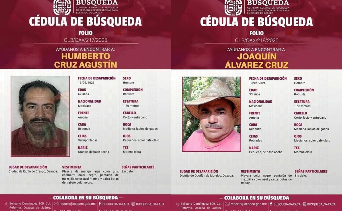 Desaparecidos en México. Foto: Especiales
