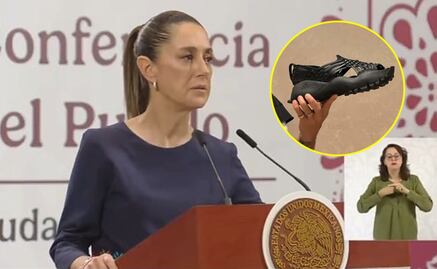 Sheinbaum afirma que buscan que el resarcimiento a la comunidad de Yalálag por el plagio de Adidas a sus huaraches
