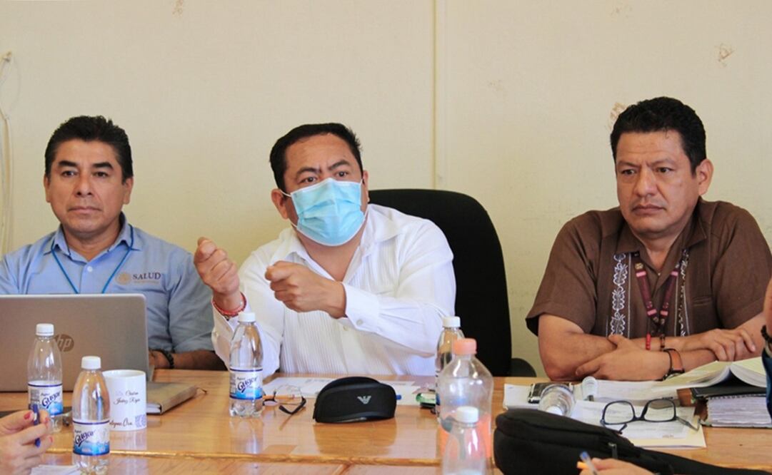 Sección 35 del Sindicato de Salud del Estado de Oaxaca. Foto: Especial