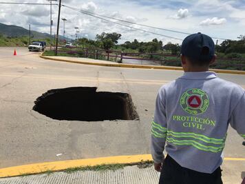 Lluvias evidencian mala calidad de obras en Oaxaca