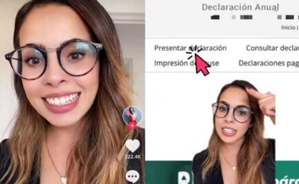 Tiktoker te enseña a presentar tu declaración anual del SAT