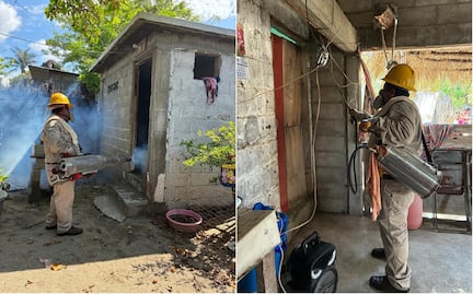 Realizan acciones contra el dengue y zika en la colonia Cuauhtémoc, tras el paso de la tormenta tropical Boris