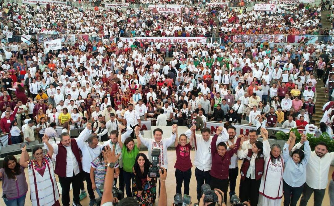 Como “denigrante” califica PRI de Oaxaca que exmilitantes se sumen a Sheinbaum y Morena. Foto: Especial