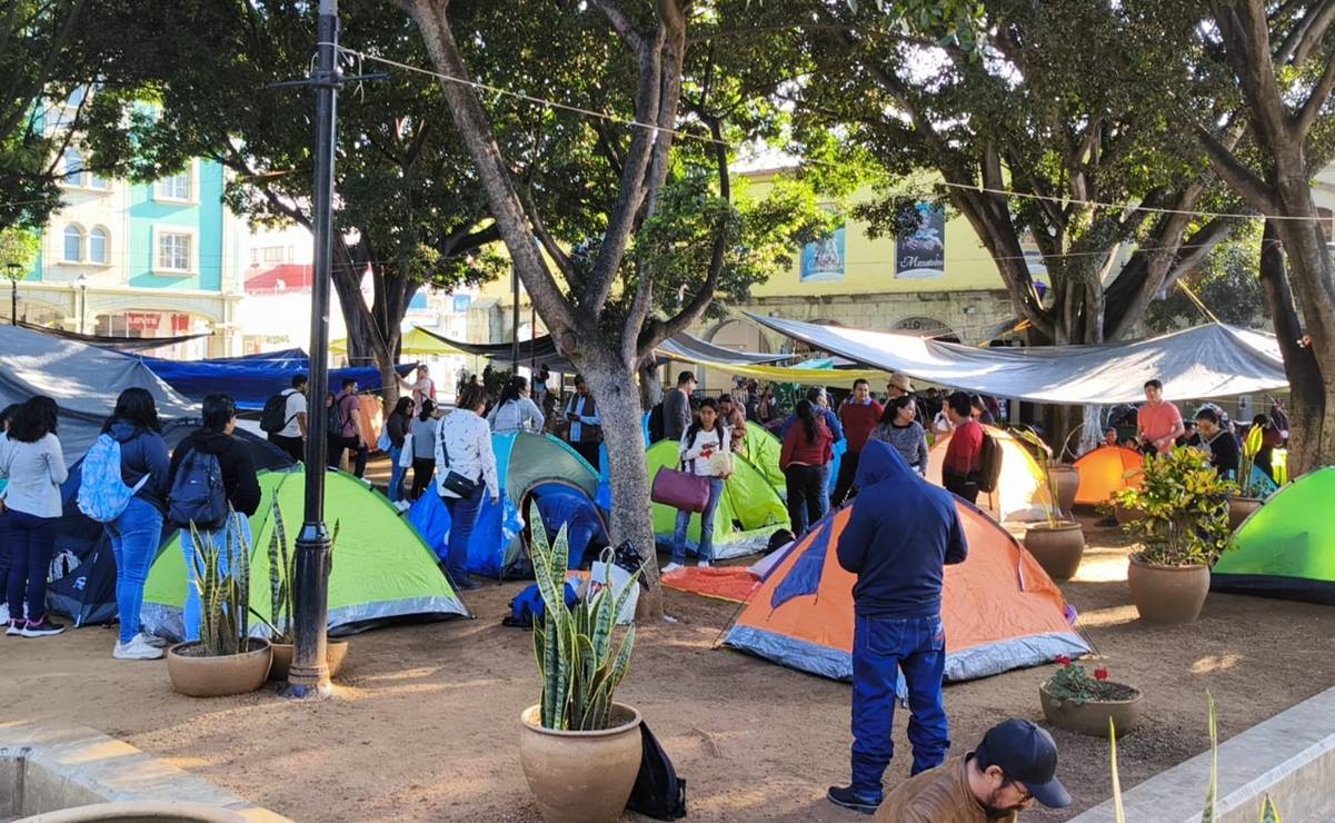 Maestros de Educación Indígena inician un paro laboral de 48 horas en Oaxaca