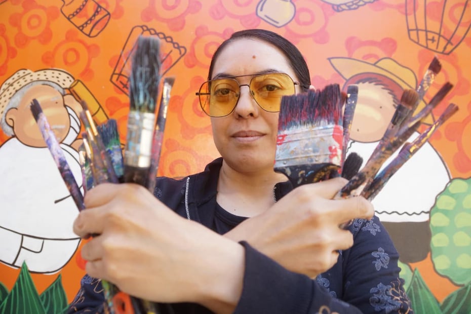 Suke, artista oaxaqueña