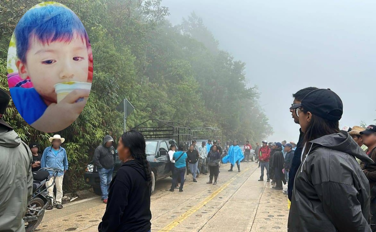 Intensifican acciones de búsqueda del bebé Iker Iván desaparecido en la Sierra Mixe de Oaxaca