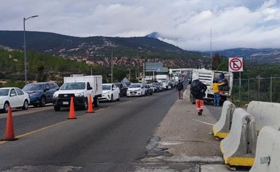 Autoridades chocholtecas de Oaxaca exigen a granjas avícolas frenar bombardeo de nubes para que no llueva. Foto: Policía Vial