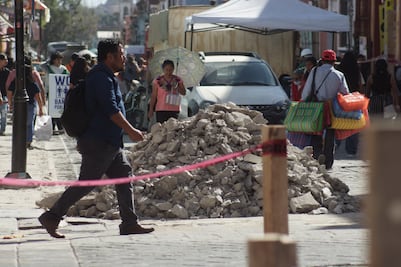 Con 14.6 mdp, la ciudad de Oaxaca "embellece" un segundo andador peatonal para atraer al turismo