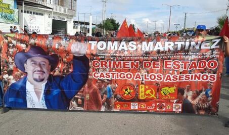 Captura Fiscalía General a autor material del asesinato del líder del Frente Popular Revolucionario